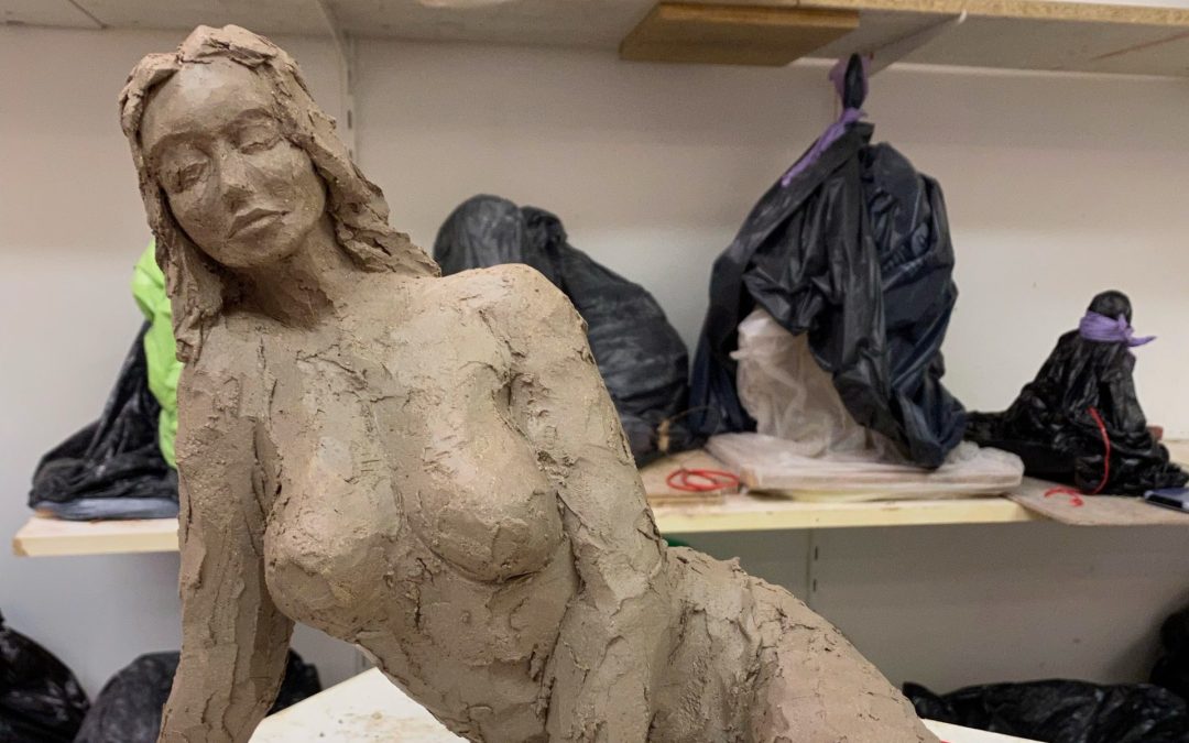 Sculpture de Rebecca